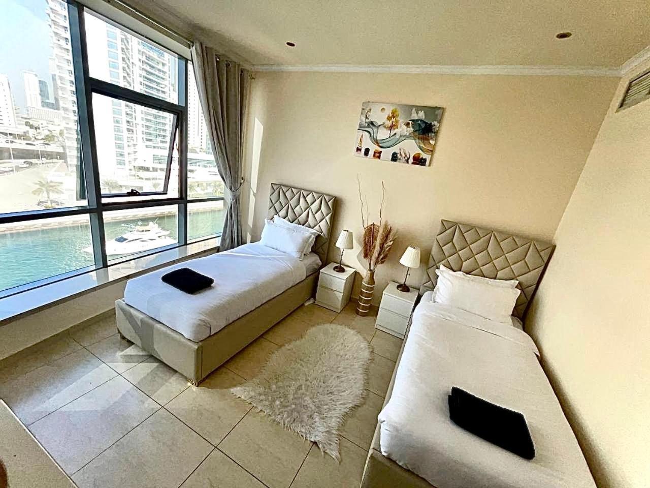 Wonderful Two Bed Room With Full Marina View Dubai Exterior photo